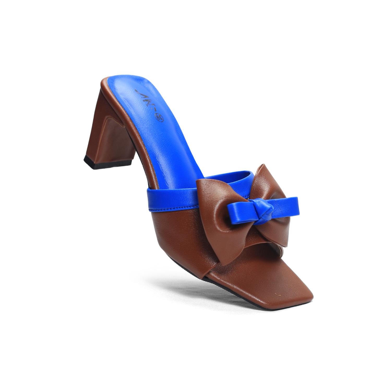 Bow Block Heel Mules for Women | Nawabi Shoes BD