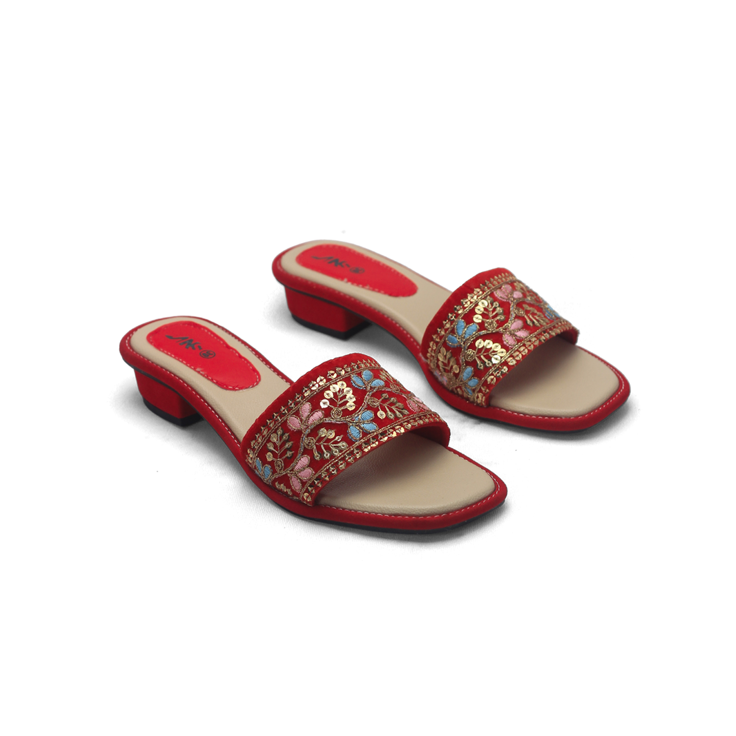 Prose Sandals | Embellished Heels for Girls for Festivities – Nawabi Shoes BD