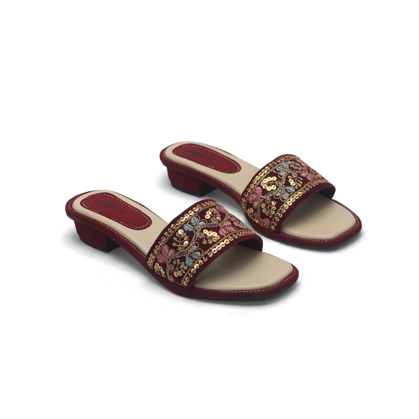 Prose Sandals | Embellished Heels for Girls for Festivities – Nawabi Shoes BD