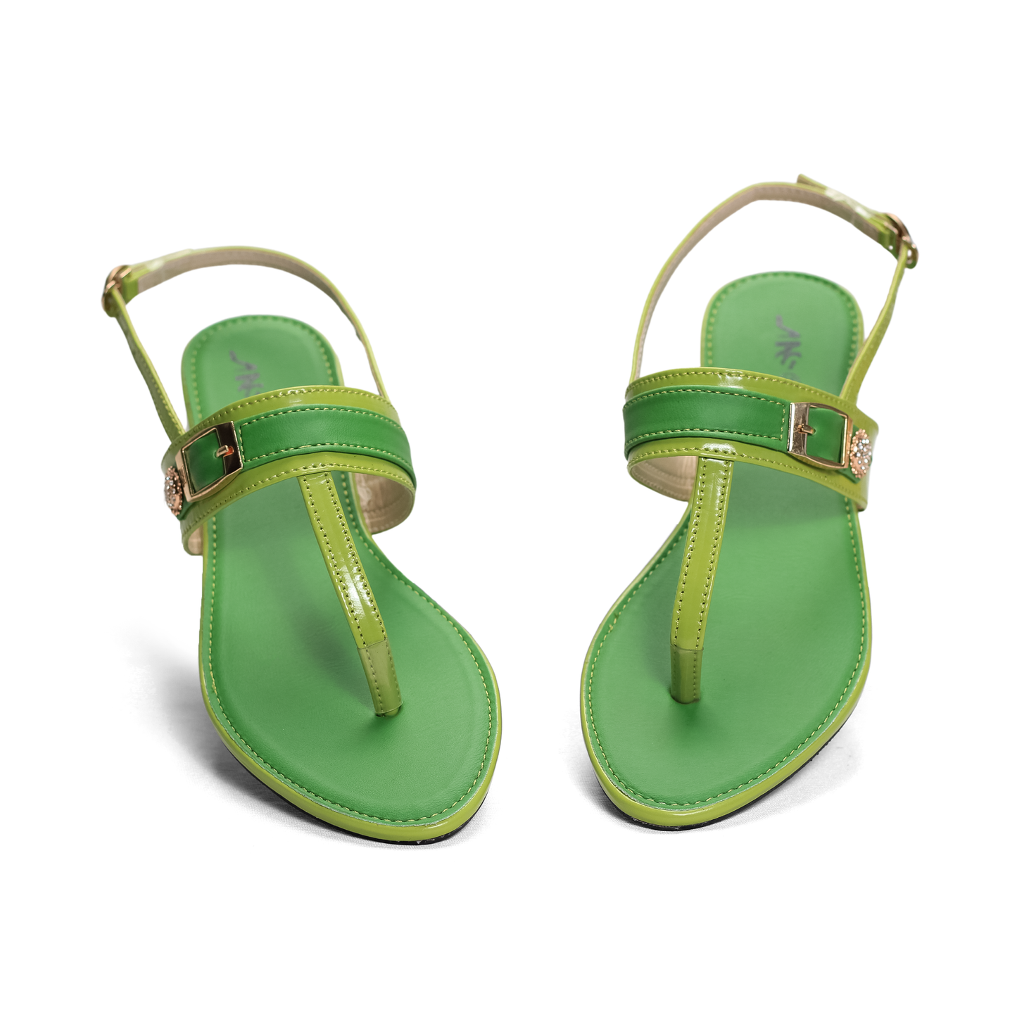 Thong Sandals with Embellished Buckle - Nawabi shoes bd