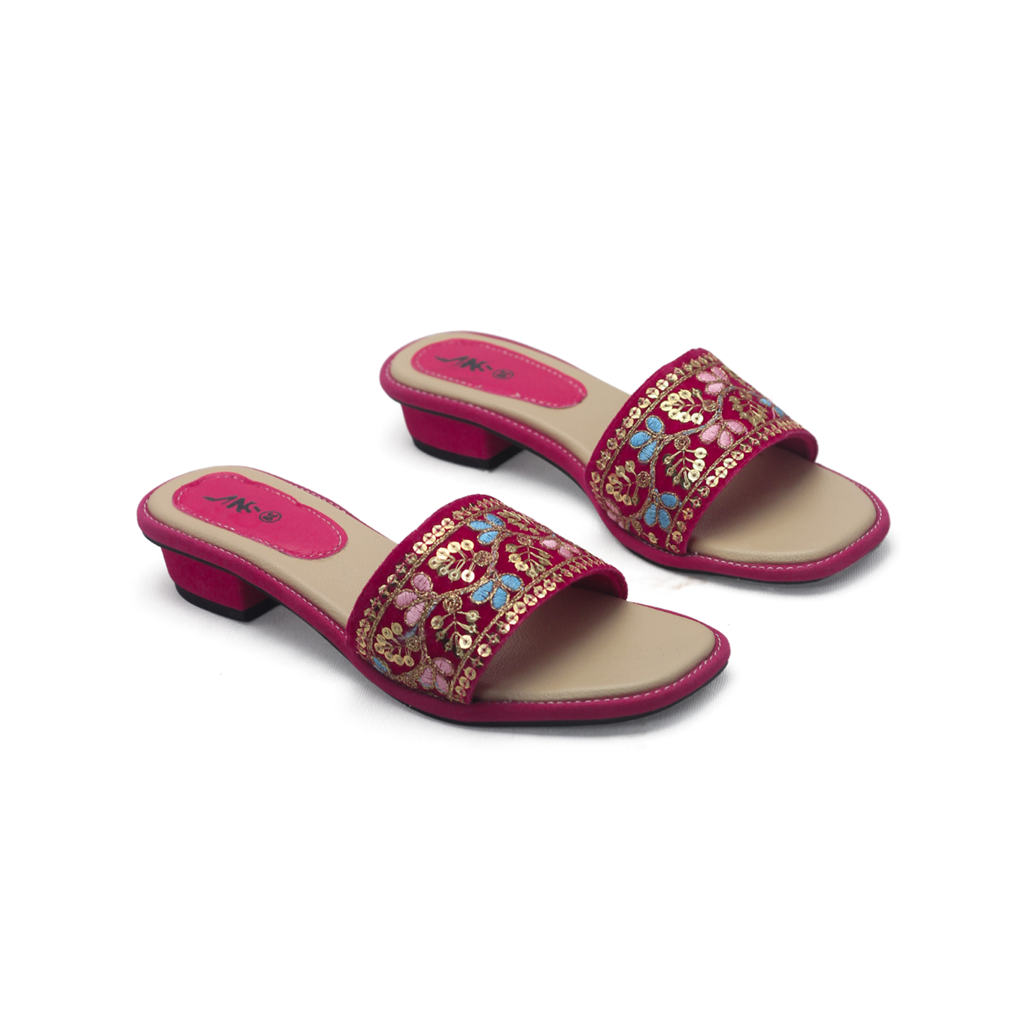 Prose Sandals | Embellished Heels for Girls for Festivities – Nawabi Shoes BD
