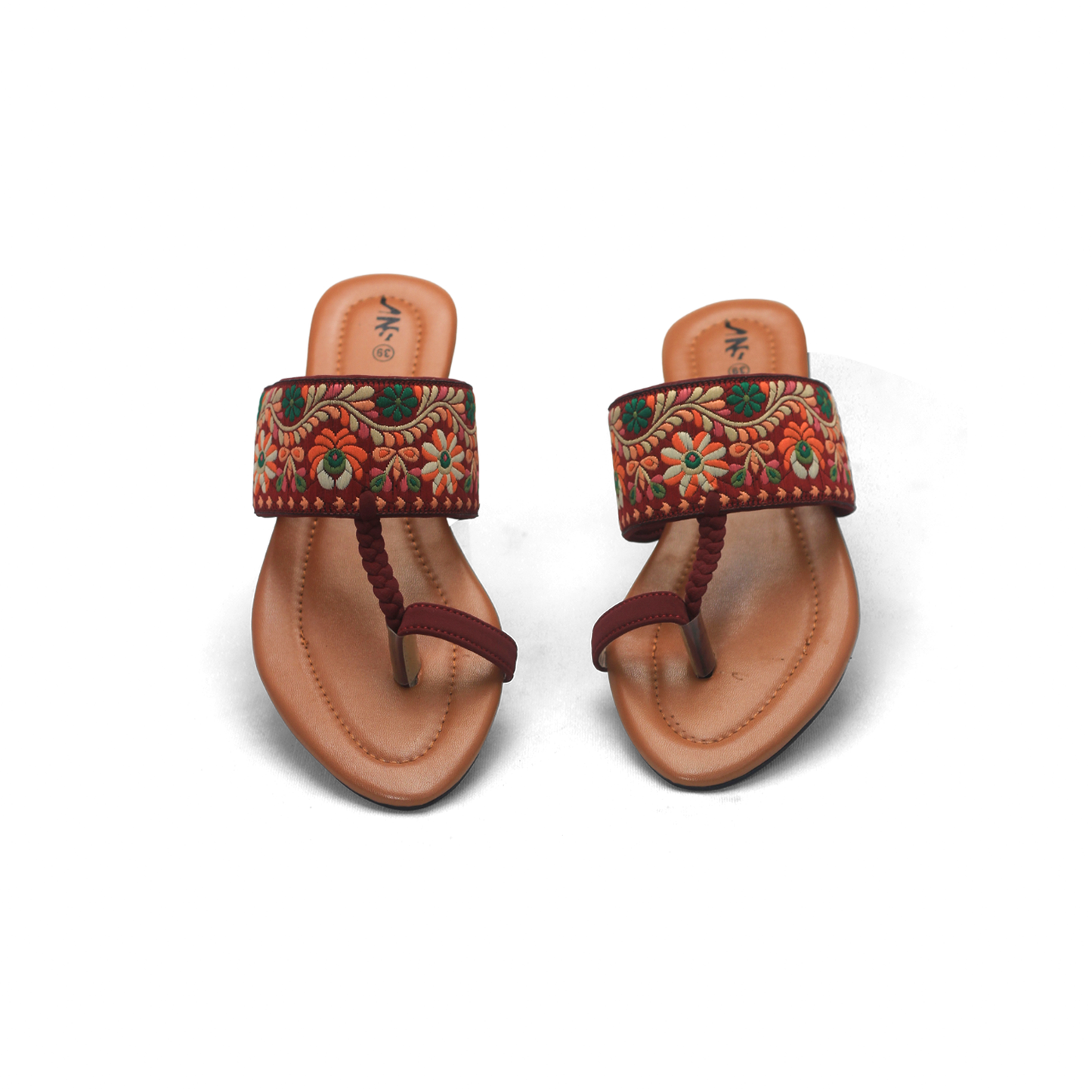 Sandals - Stylish Flat Kolhapuri Chappals for Women - Nawabi shoes bd