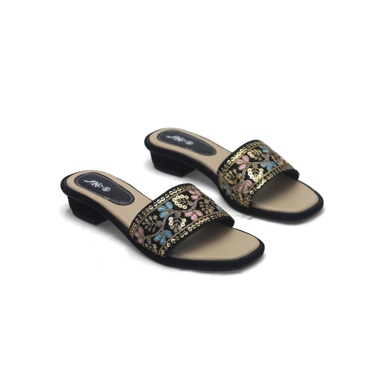 Prose Sandals | Embellished Heels for Girls for Festivities – Nawabi Shoes BD