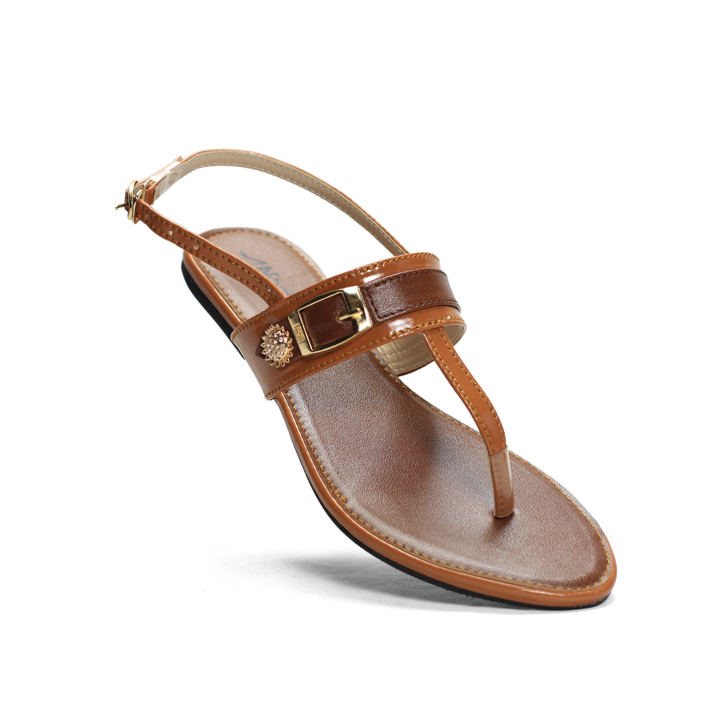 Thong Sandals with Embellished Buckle - Nawabi shoes bd