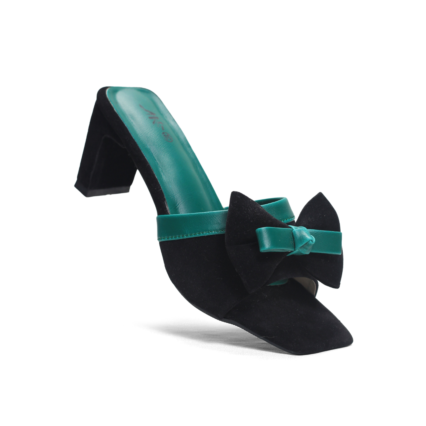 Bow Block Heel Mules for Women | Nawabi Shoes BD