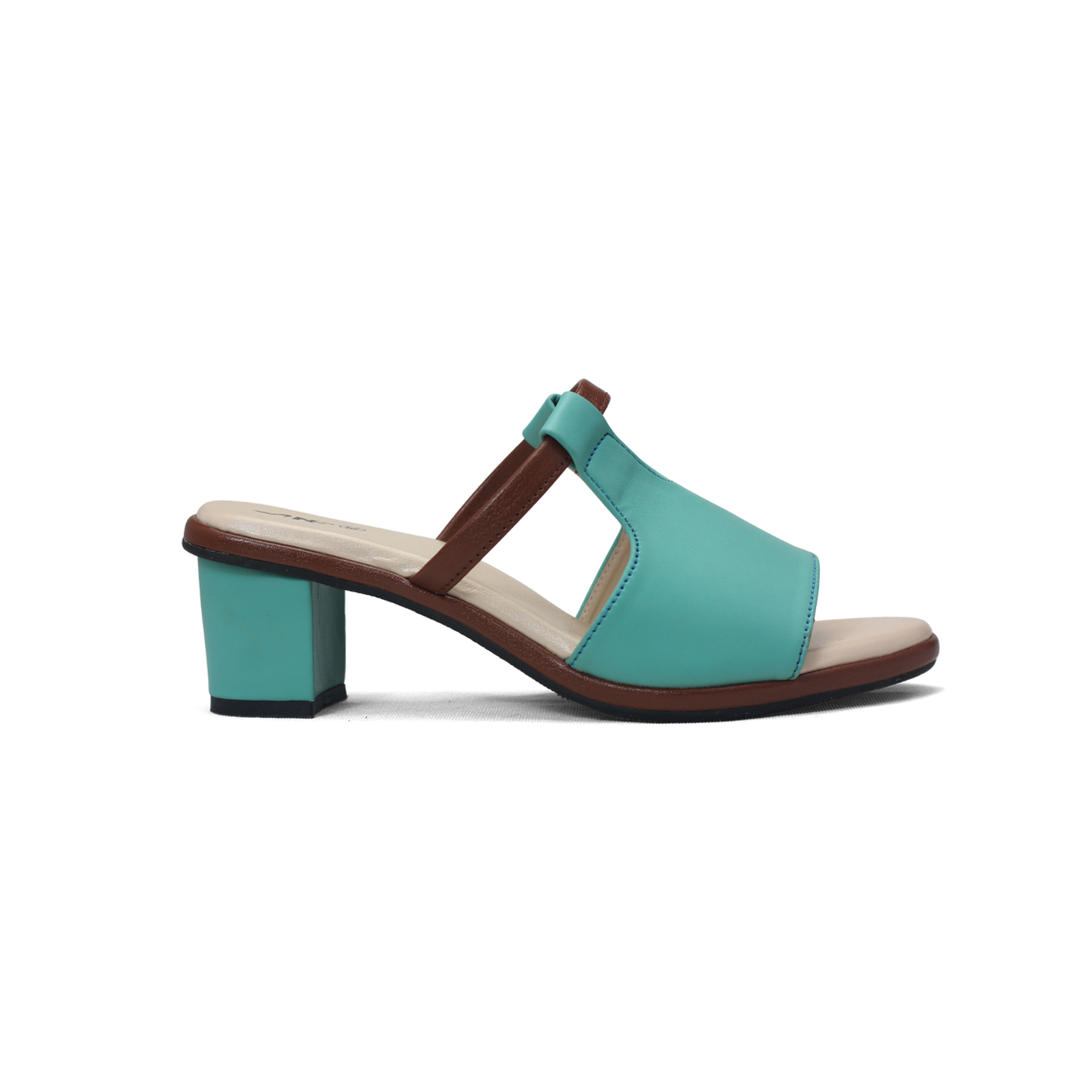 Women's Mint Green Block Heel Sandals | Stylish & Comfortable - Nawabi Shoes BD