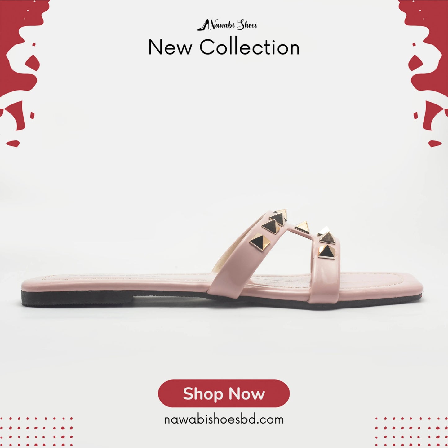 Best Price for Women's Flat Sandals | Nawabi Shoes BD - Nawabi Shoes BD