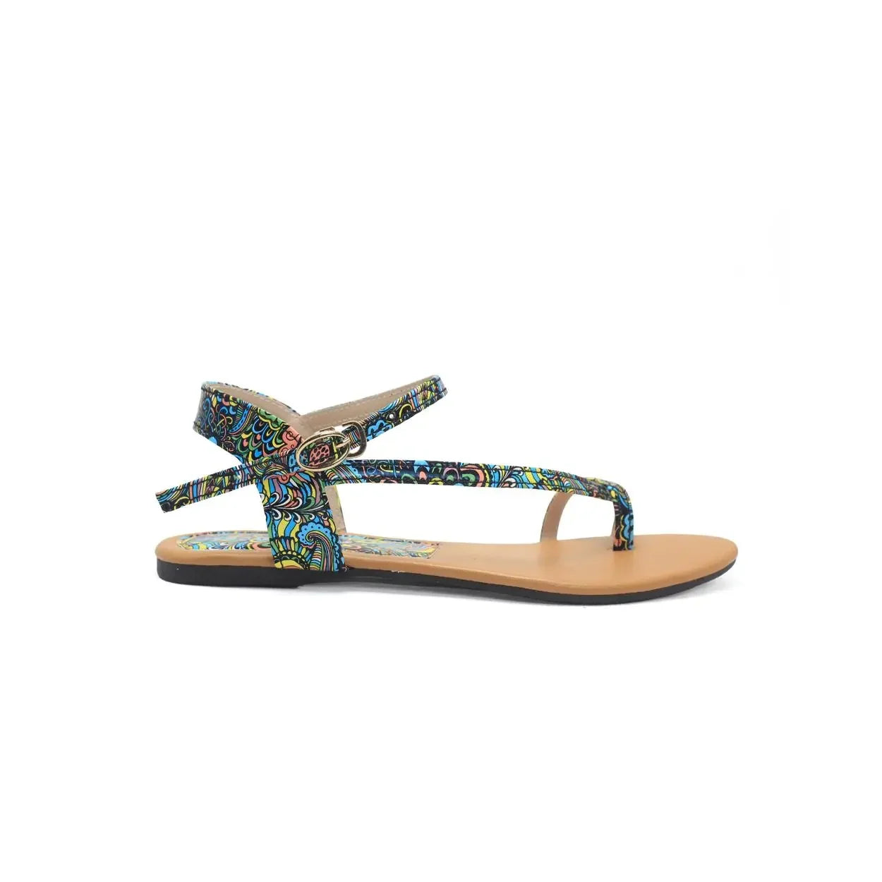 Buy Now Ladies T Strappy Flat Sandals | Nawabi Shoes BD - Nawabi Shoes BD