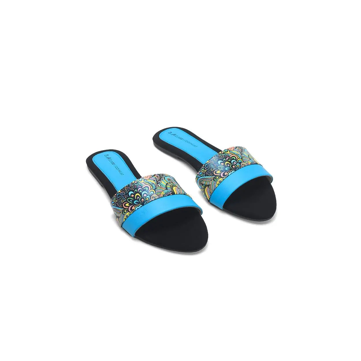Buy Slip on Embellished Ladies Flat Sandals | Nawabi Shoes BD - Nawabi Shoes BD