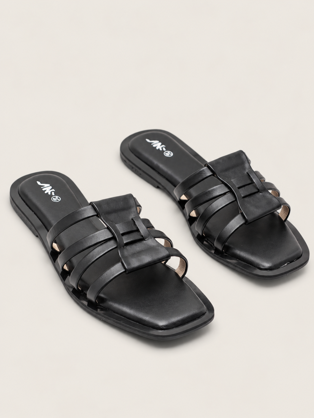 Women’s Multi-Strap Flat Sandals | Stylish Casual Sandals | Nawabi Shoes