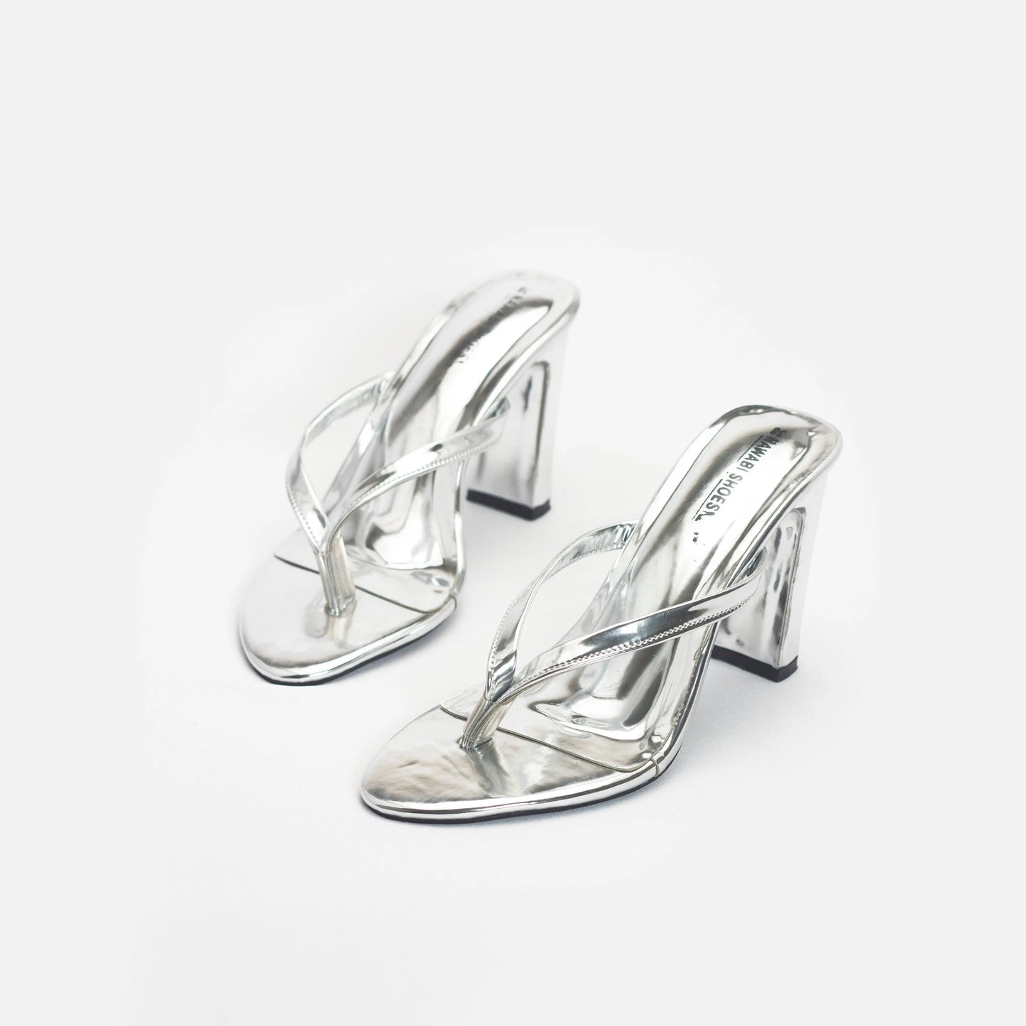 Eye Catching Open Toe Block Heels Luxury Shoes | Nawabi Shoes BD - Nawabi Shoes BD