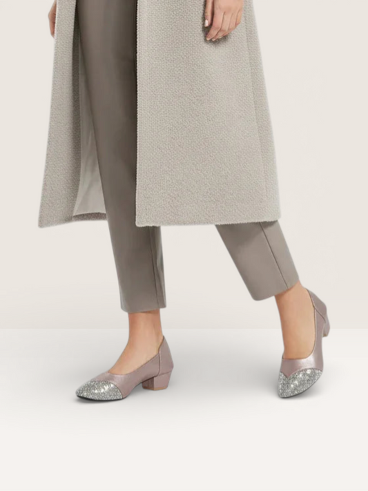 Women’s Low Block Heel Pumps. - Nawabi Shoes BD