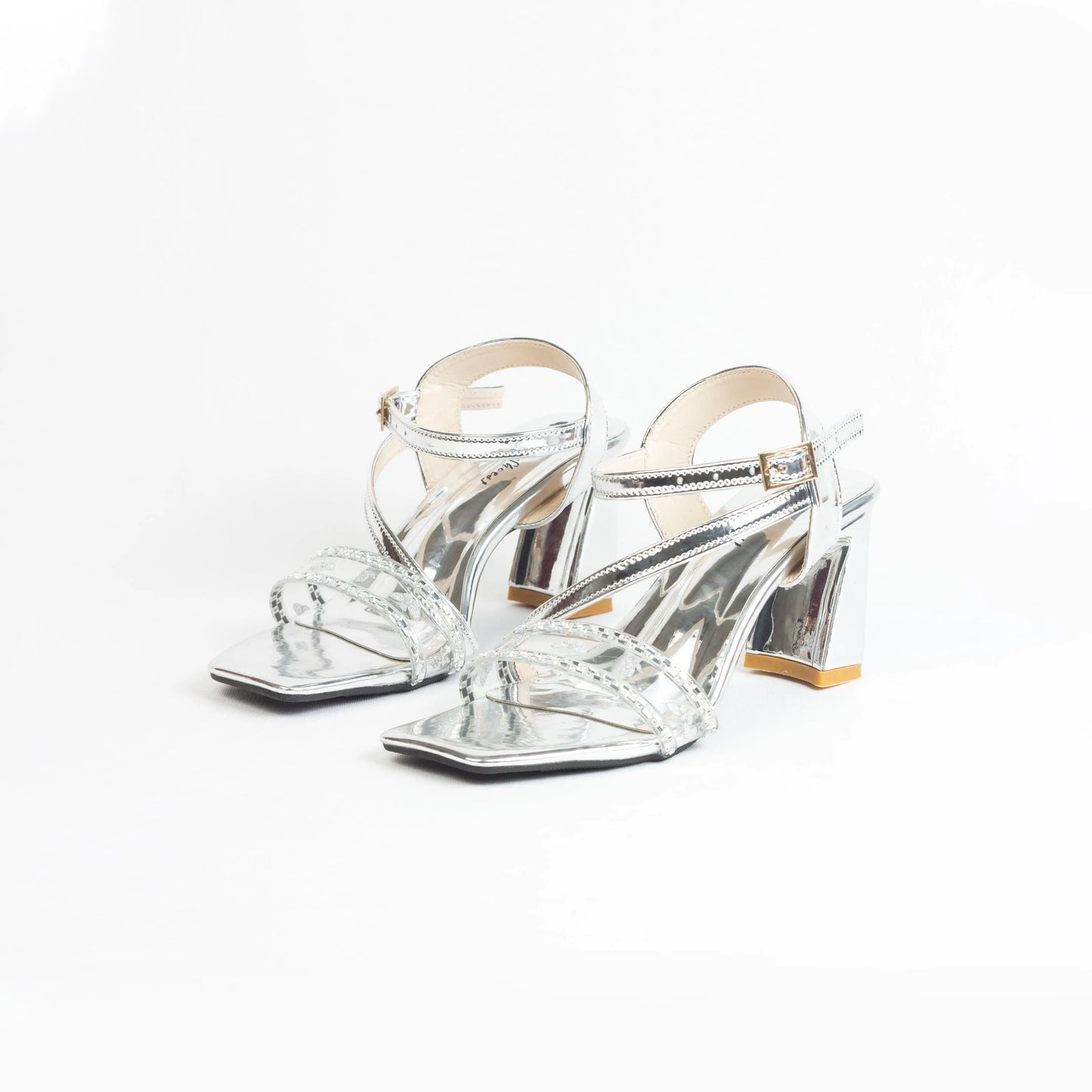 Modern Women's Emory Open Toe Heels Mules | Nawabi Shoes BD - Nawabi Shoes BD