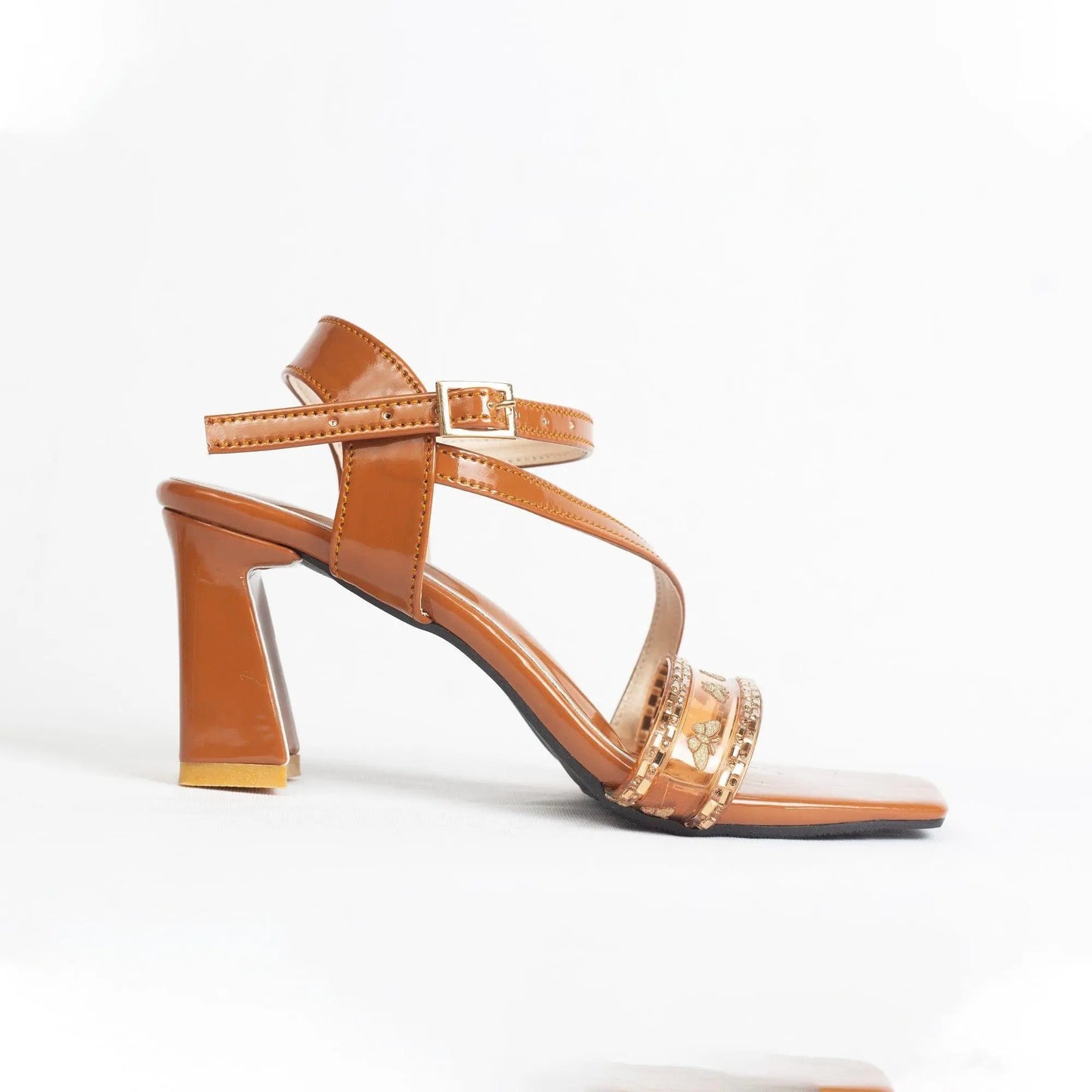 Modern Women's Emory Open Toe Heels Mules | Nawabi Shoes BD - Nawabi Shoes BD