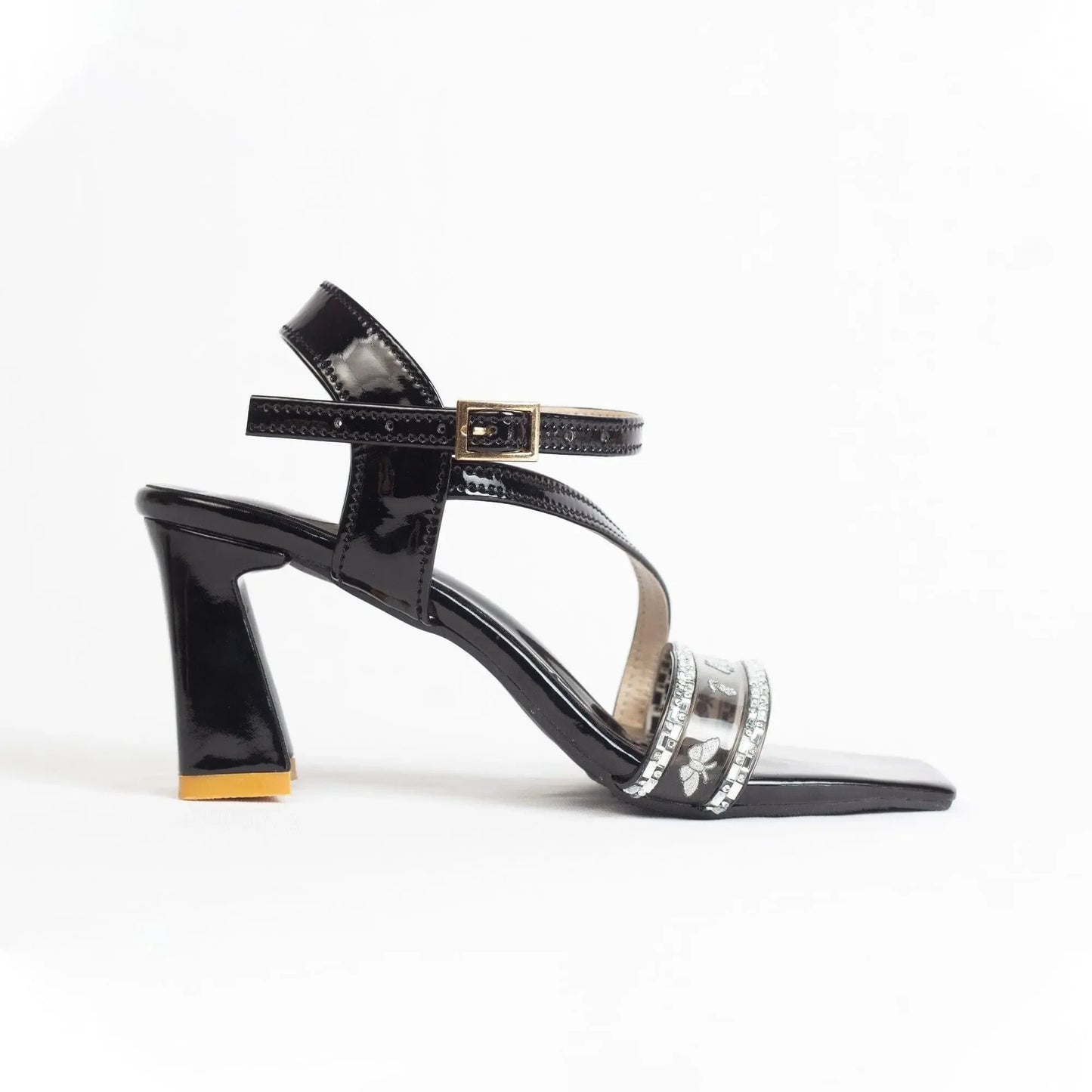 Modern Women's Emory Open Toe Heels Mules | Nawabi Shoes BD - Nawabi Shoes BD