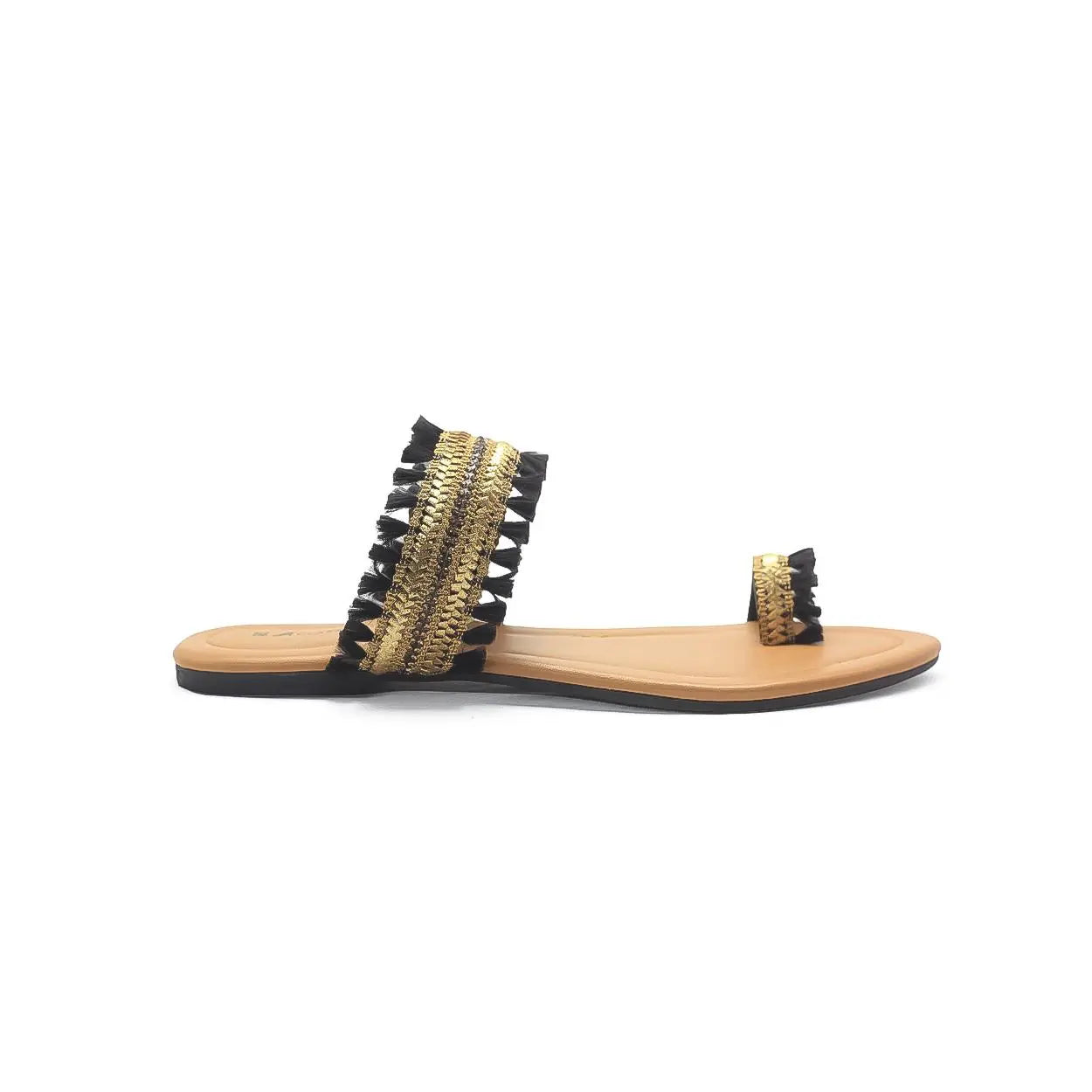 Nagra Classy Flat Sandals | Nawabi Shoes BD - Nawabi Shoes BD