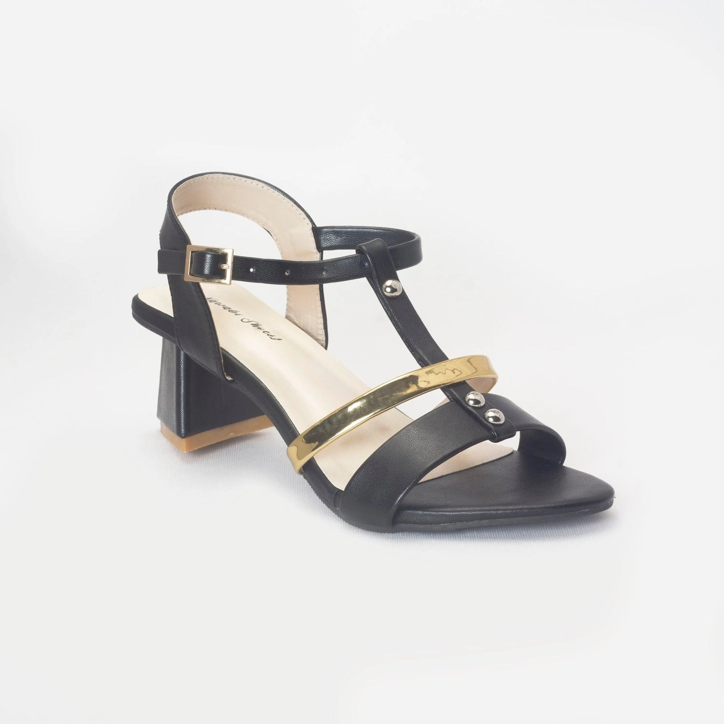 Slides Mules Block Heels | Nawabi Shoes BD - Nawabi Shoes BD