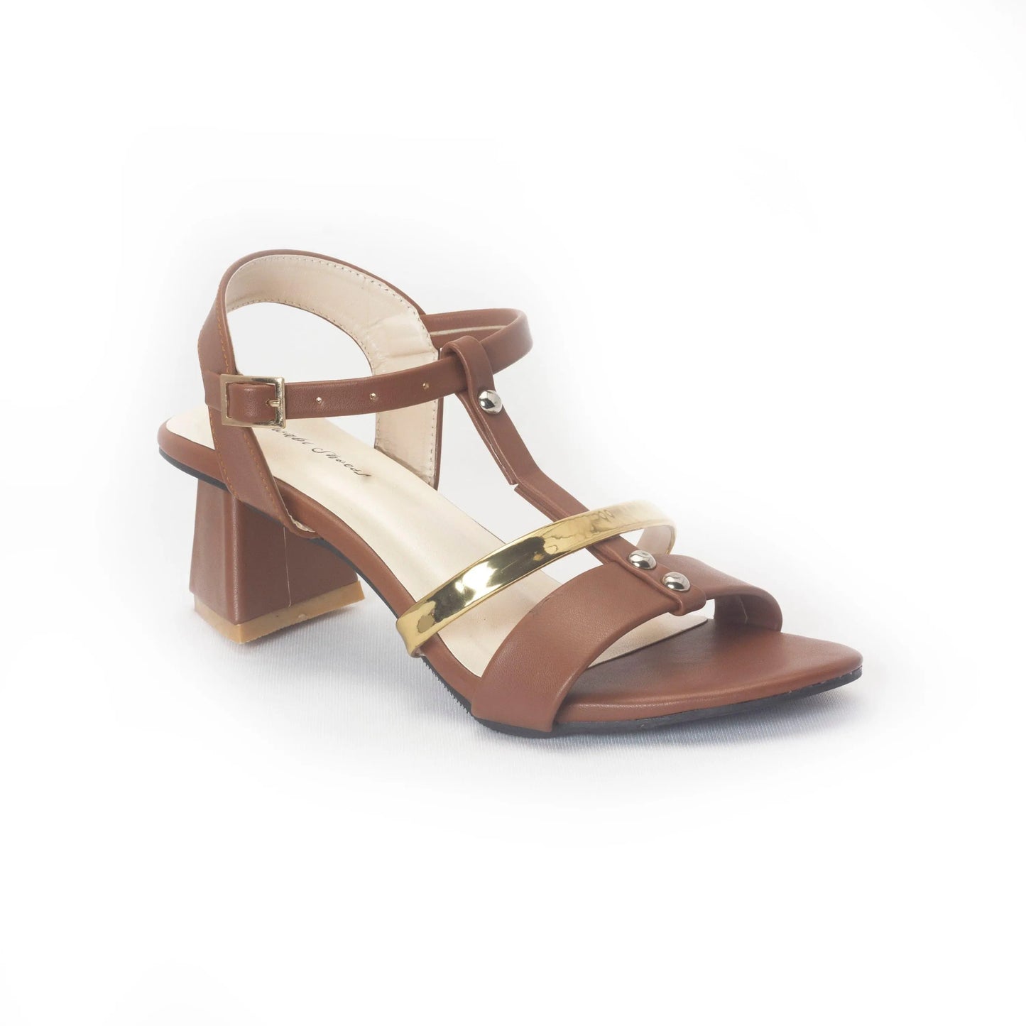 Slides Mules Block Heels | Nawabi Shoes BD - Nawabi Shoes BD