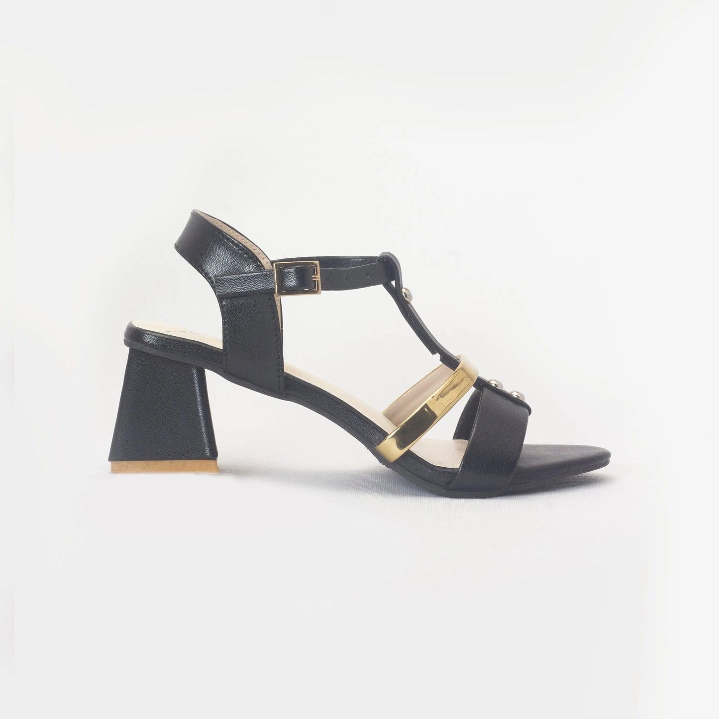 Slides Mules Block Heels | Nawabi Shoes BD - Nawabi Shoes BD