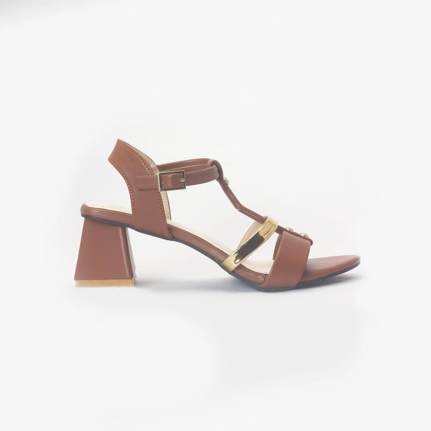 Slides Mules Block Heels | Nawabi Shoes BD - Nawabi Shoes BD