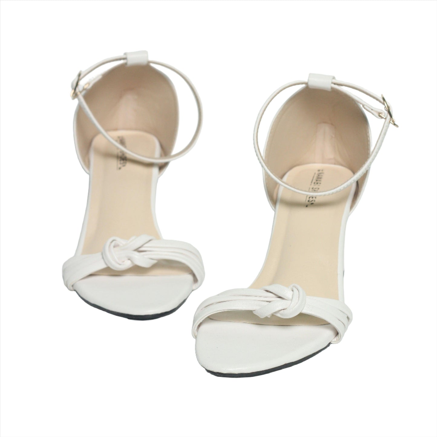 Nawabi Shoes BD Shoes 35 / white Block Heels Shoes For Women