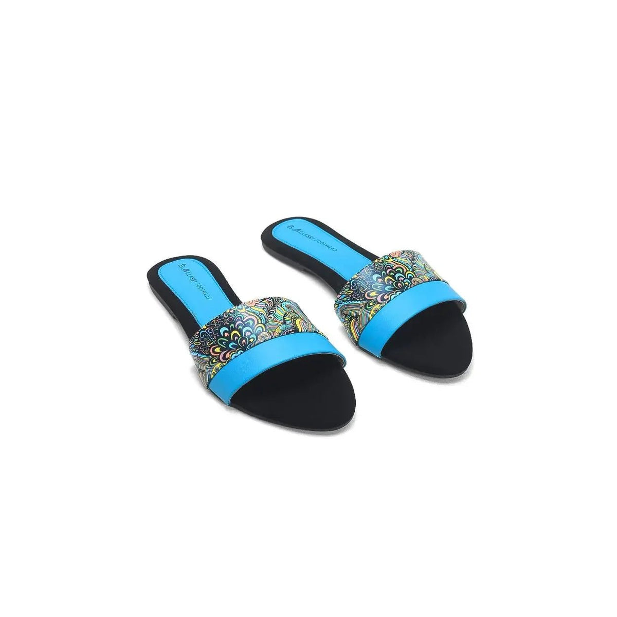 Buy Slip on Embellished Ladies Flat Sandals | Nawabi Shoes BD - Nawabi Shoes BD