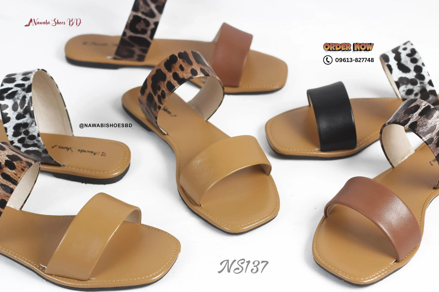 Embrace Comfort Flat Sandals | Nawabi Shoes BD - Nawabi Shoes BD