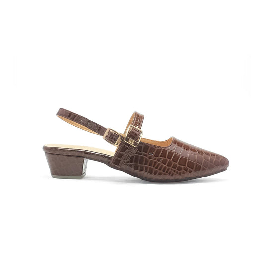 Fashionable Luxury Bellies Half Pump Shoes | Nawabi Shoes BD - Nawabi Shoes BD