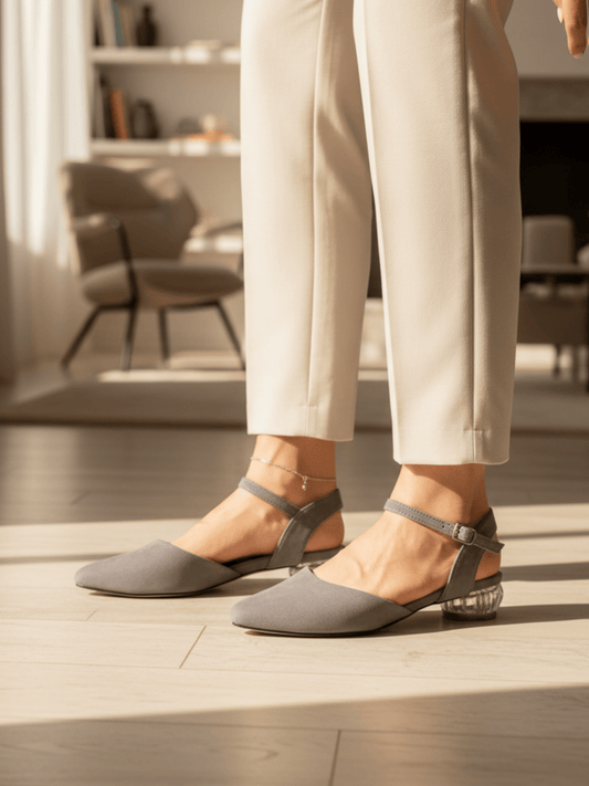 Feel Comfortable and Stylish with Low Heels - Nawabi Shoes BD
