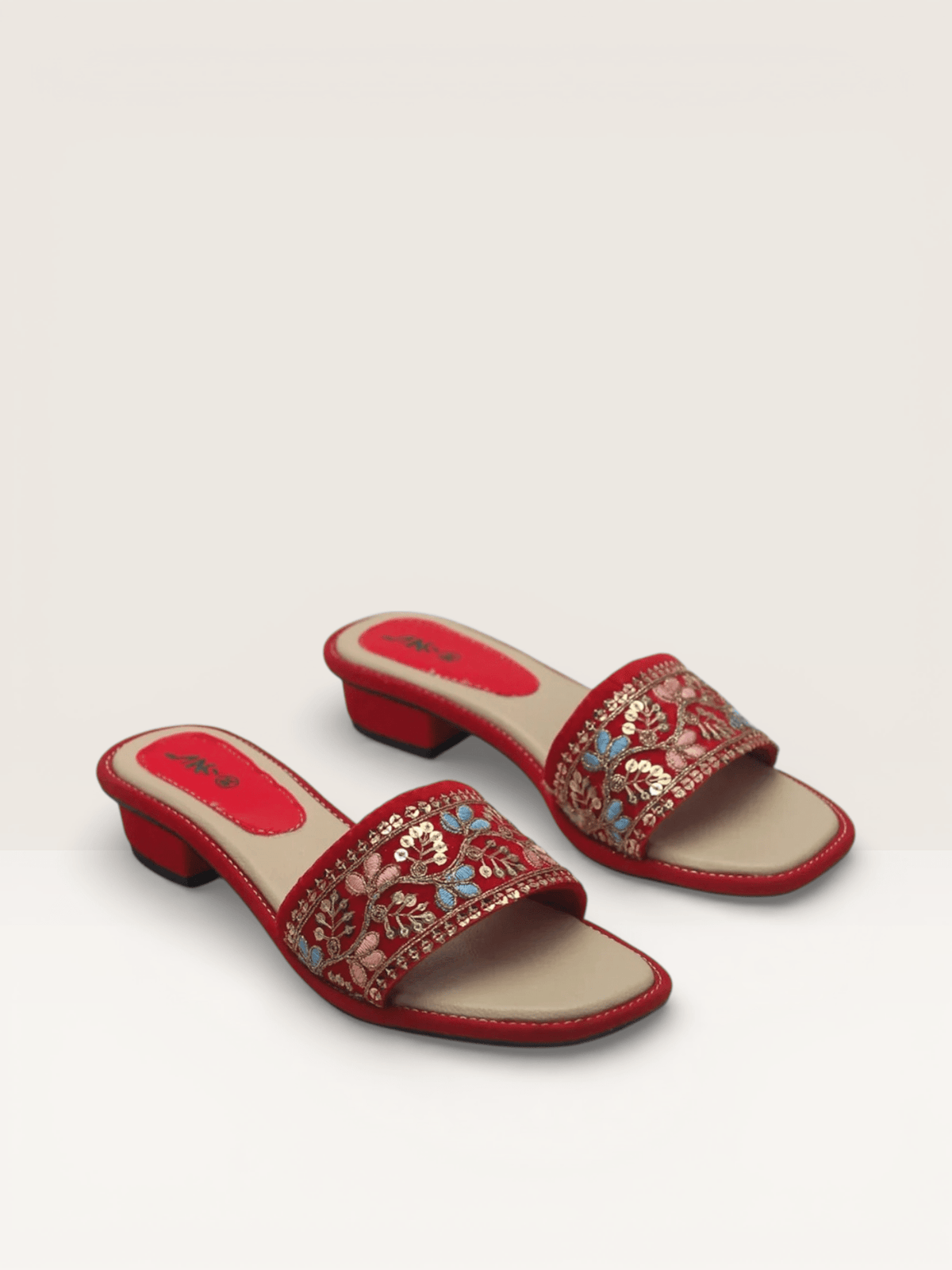 Prose Sandals | Embellished Heels for Girls for Festivities – Nawabi Shoes BD - Nawabi Shoes BD
