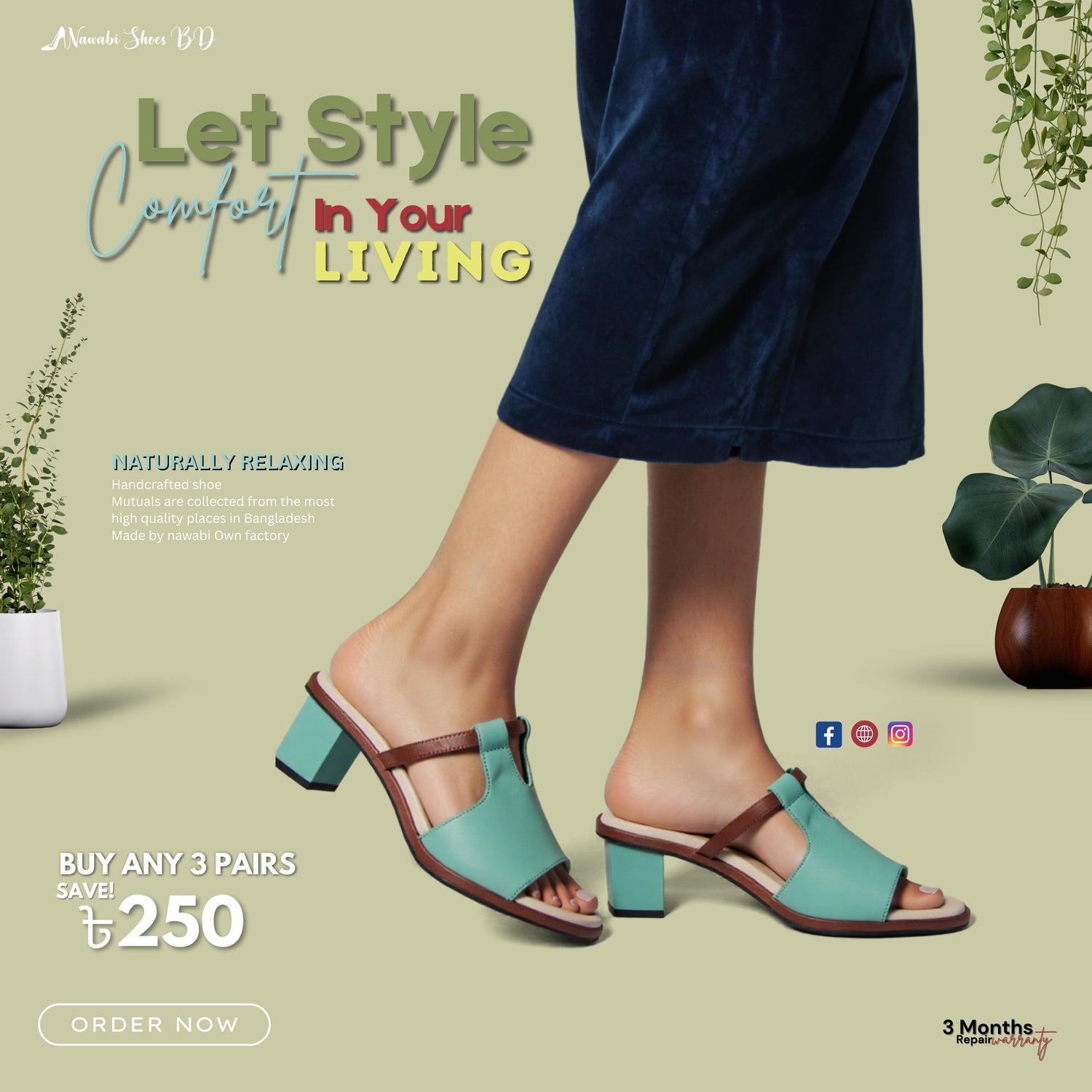 Special Offer🔥 Nawabi Shoes BD