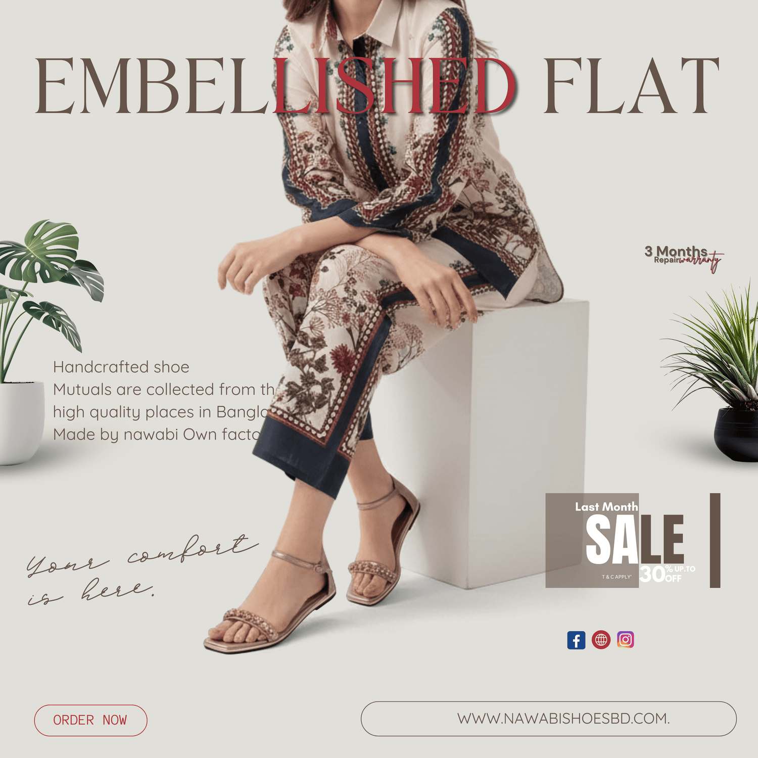 Shop the Latest Collection of Ladies Shoes at Nawabi Shoes BD