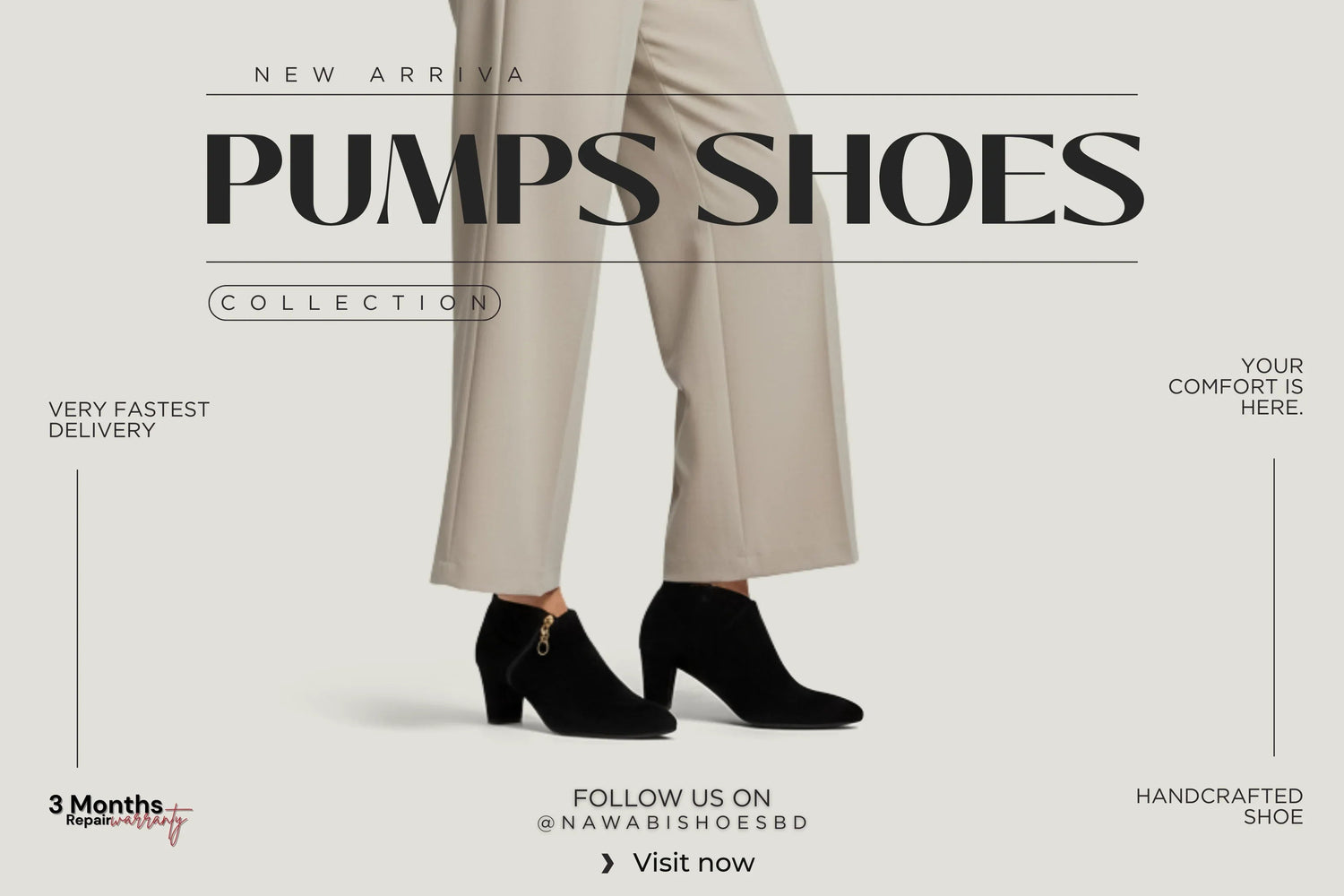 Women's Pumps Shoes - Nawabi Shoes BD