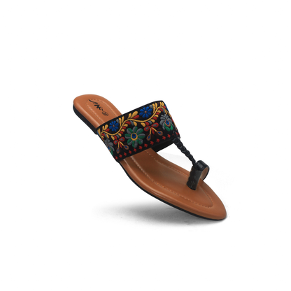 Sandals - Stylish Flat Kolhapuri Chappals for Women - Nawabi shoes bd