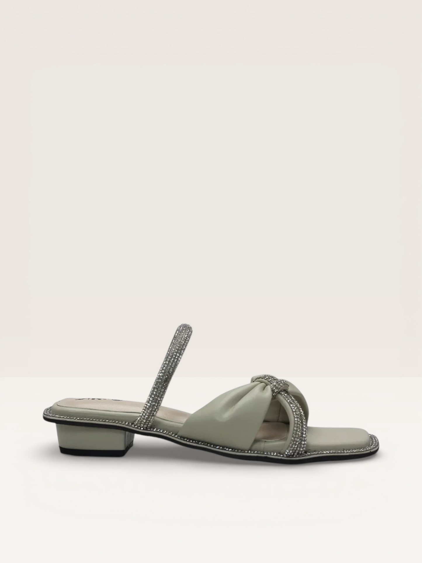 Rhinestone Sandals - Elegant Flat Sandals for Women - Nawabi Shoes BD - Nawabi Shoes BD