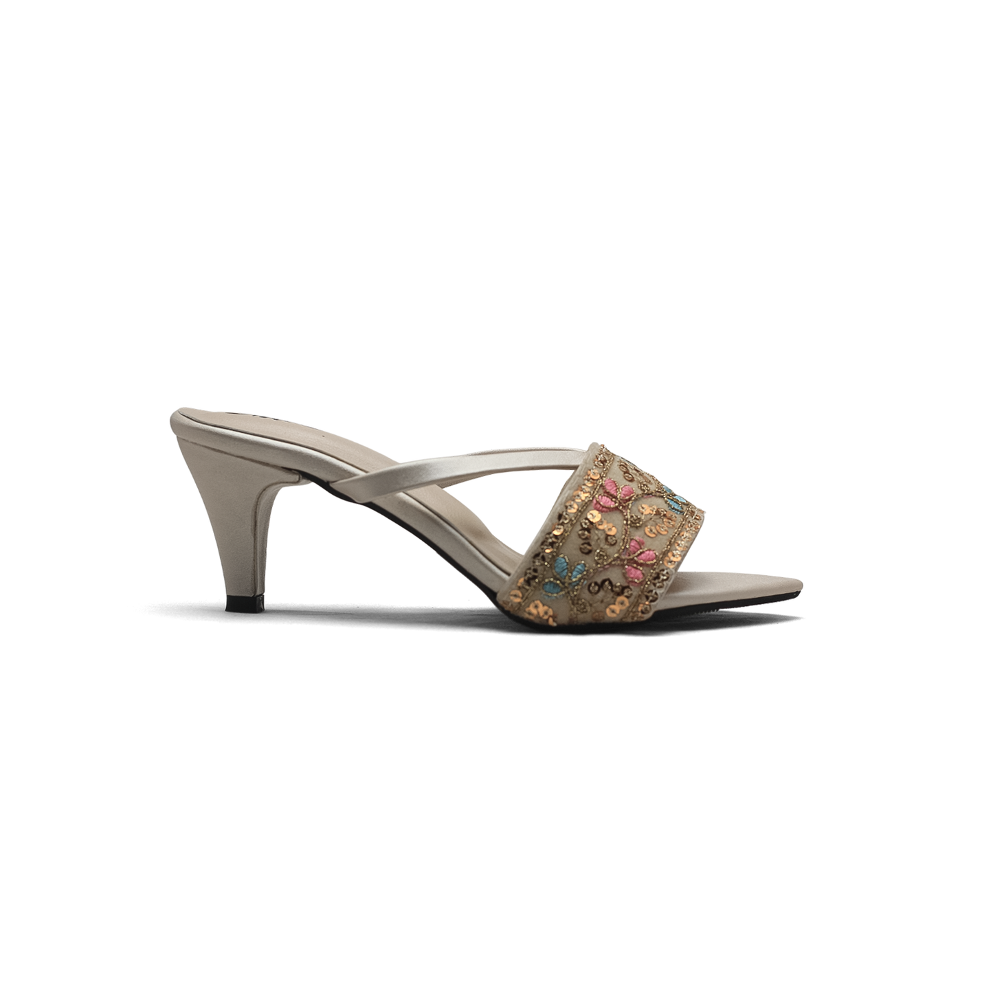 Embellished Heels | for Girls for Festivities Prose Sandals   – Nawabi Shoes BD