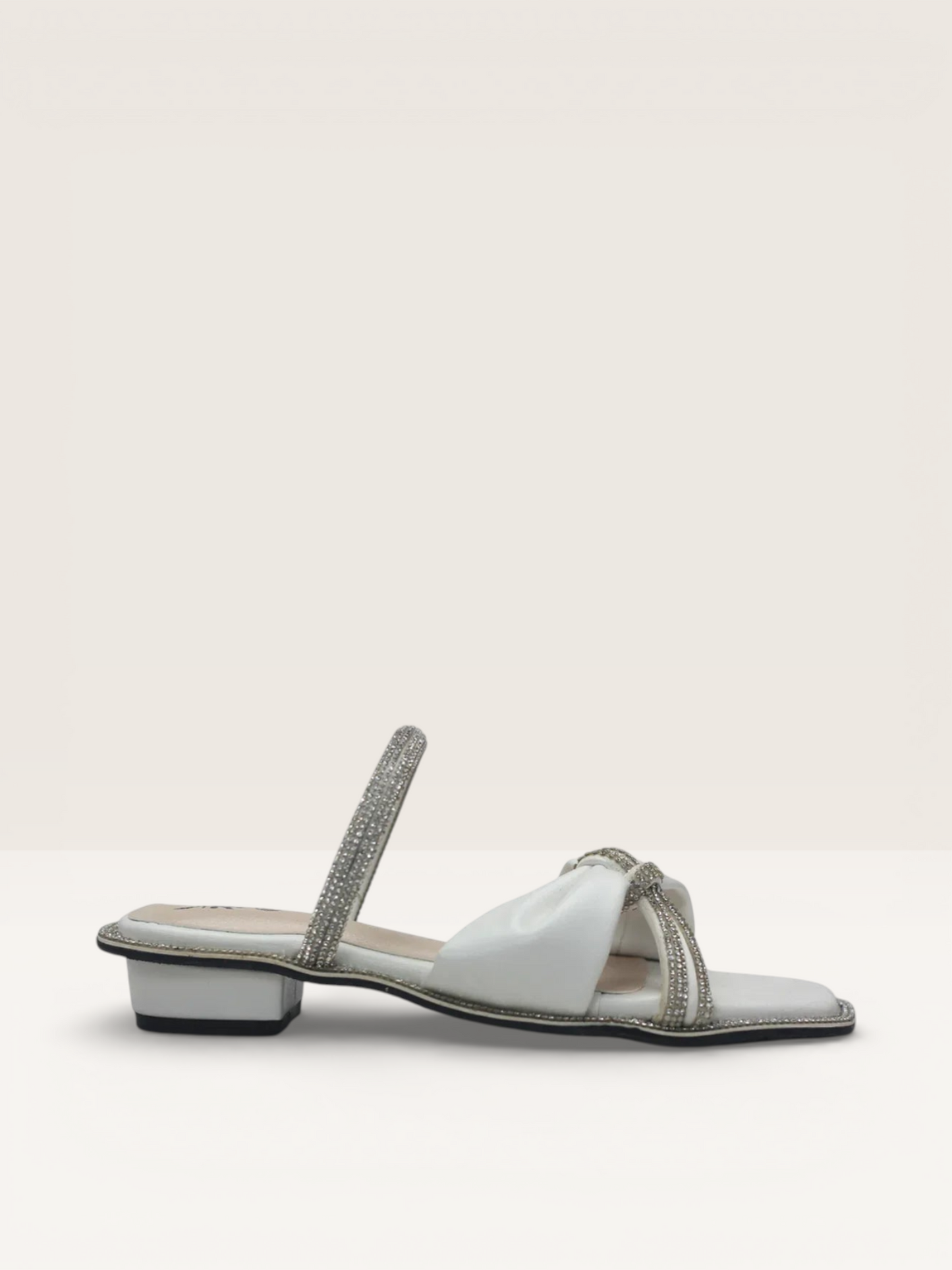 Rhinestone Sandals - Elegant Flat Sandals for Women - Nawabi Shoes BD - Nawabi Shoes BD