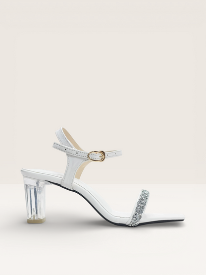 Transparent Heels for Women | Luxury Glass Heels Price in BD - Nawabi Shoes BD