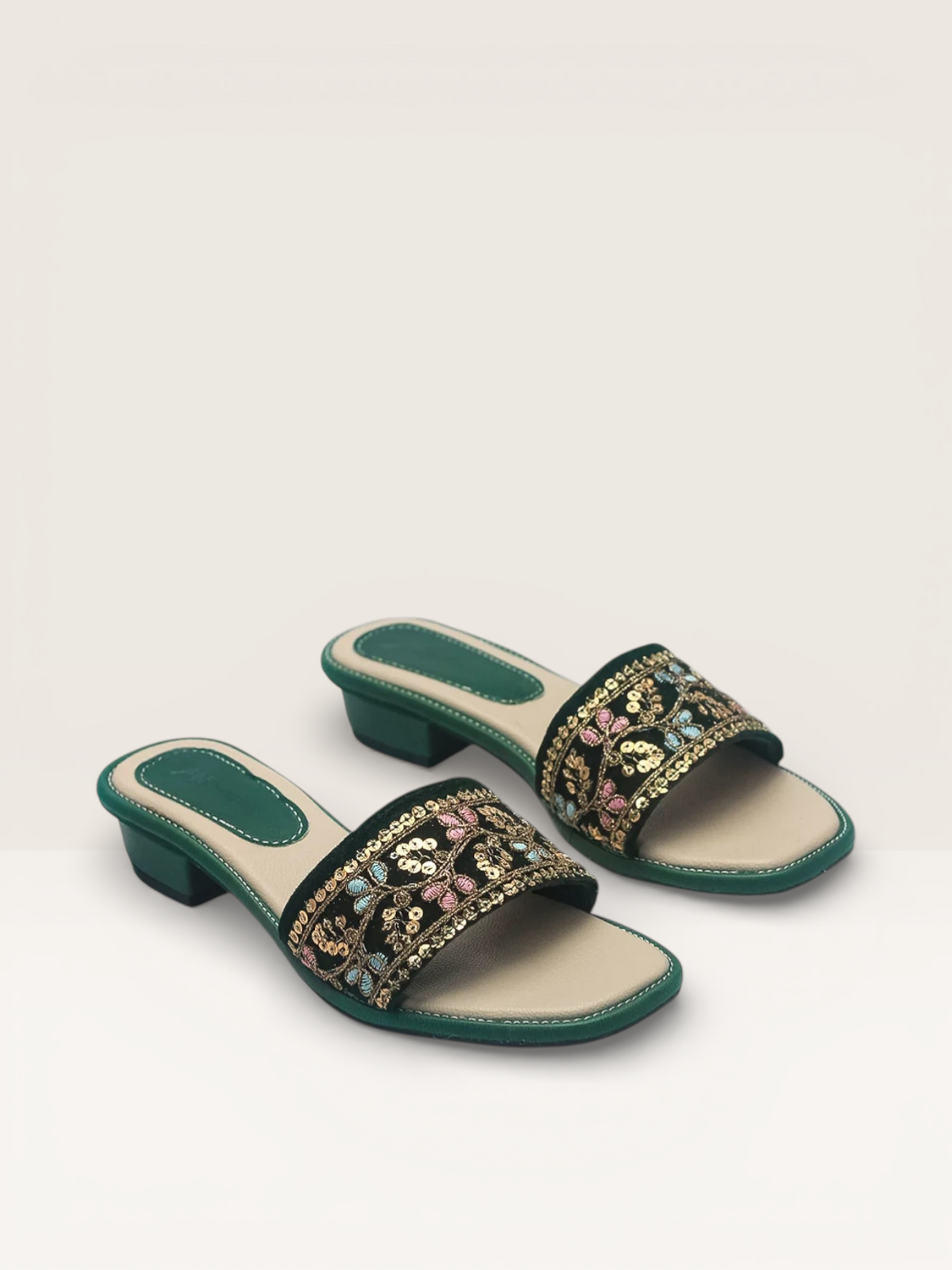 Prose Sandals | Embellished Heels for Girls for Festivities – Nawabi Shoes BD - Nawabi Shoes BD