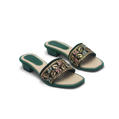 Prose Sandals | Embellished Heels for Girls for Festivities – Nawabi Shoes BD