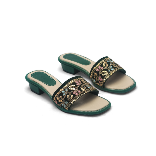 Prose Sandals | Embellished Heels for Girls for Festivities – Nawabi Shoes BD