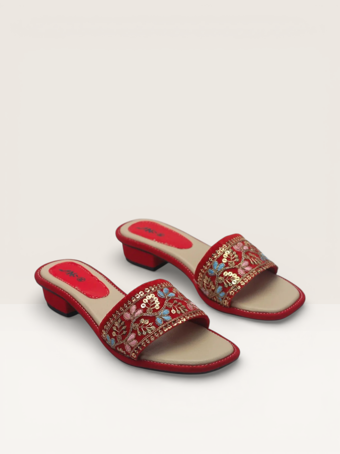 Prose Sandals | Embellished Heels for Girls for Festivities – Nawabi Shoes BD - Nawabi Shoes BD