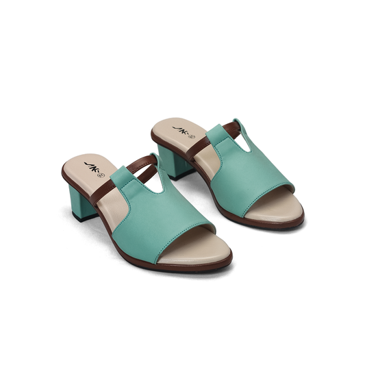 Women's Mint Green Block Heel Sandals | Stylish & Comfortable -  Nawabi Shoes BD