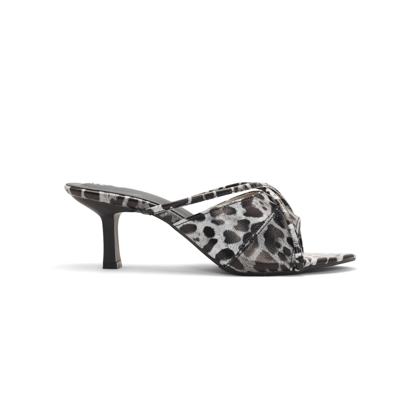 Women's Leopard Print Kitten Heels for Summer" Nawabi Shoes BD