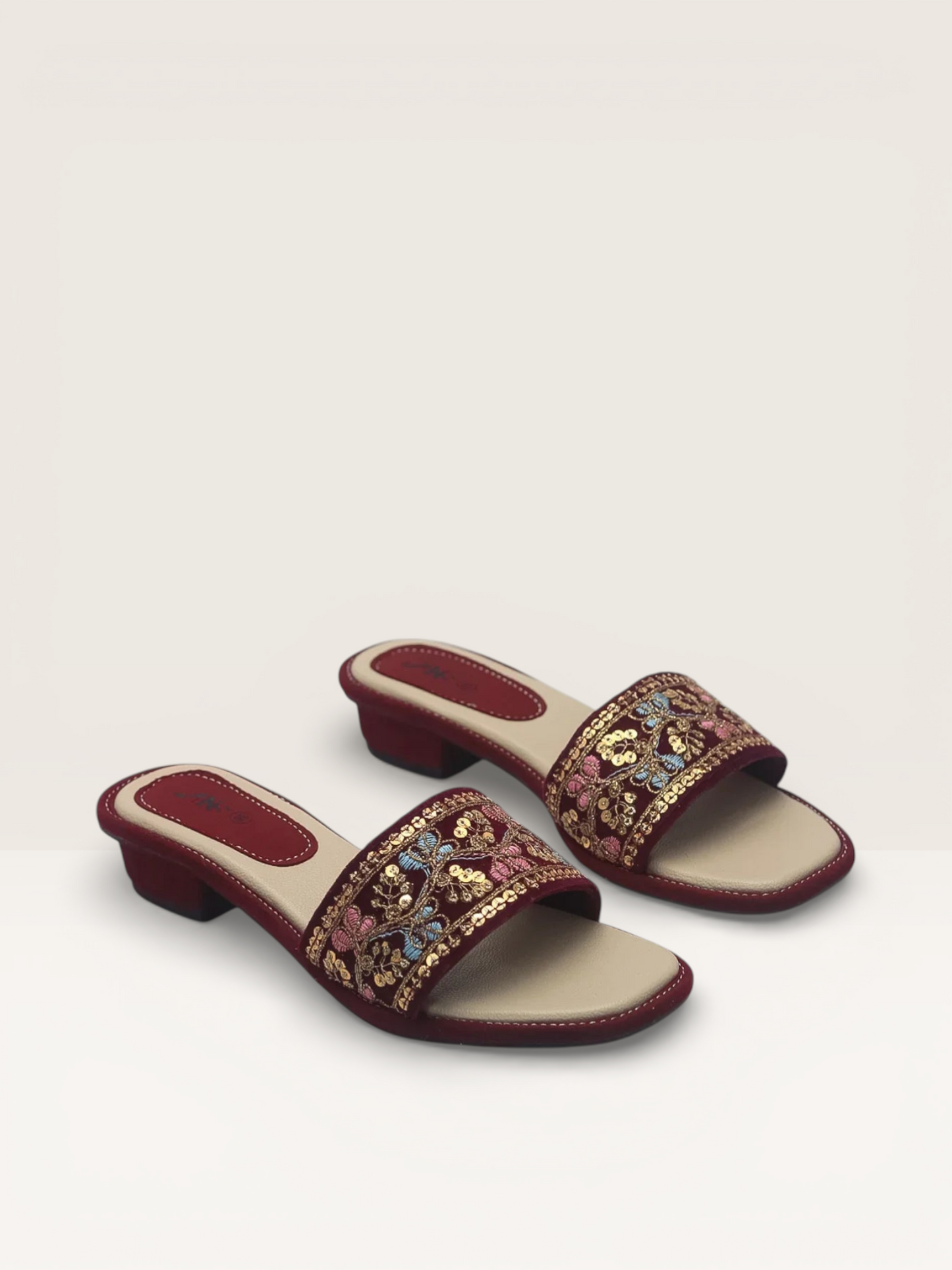 Prose Sandals | Embellished Heels for Girls for Festivities – Nawabi Shoes BD - Nawabi Shoes BD