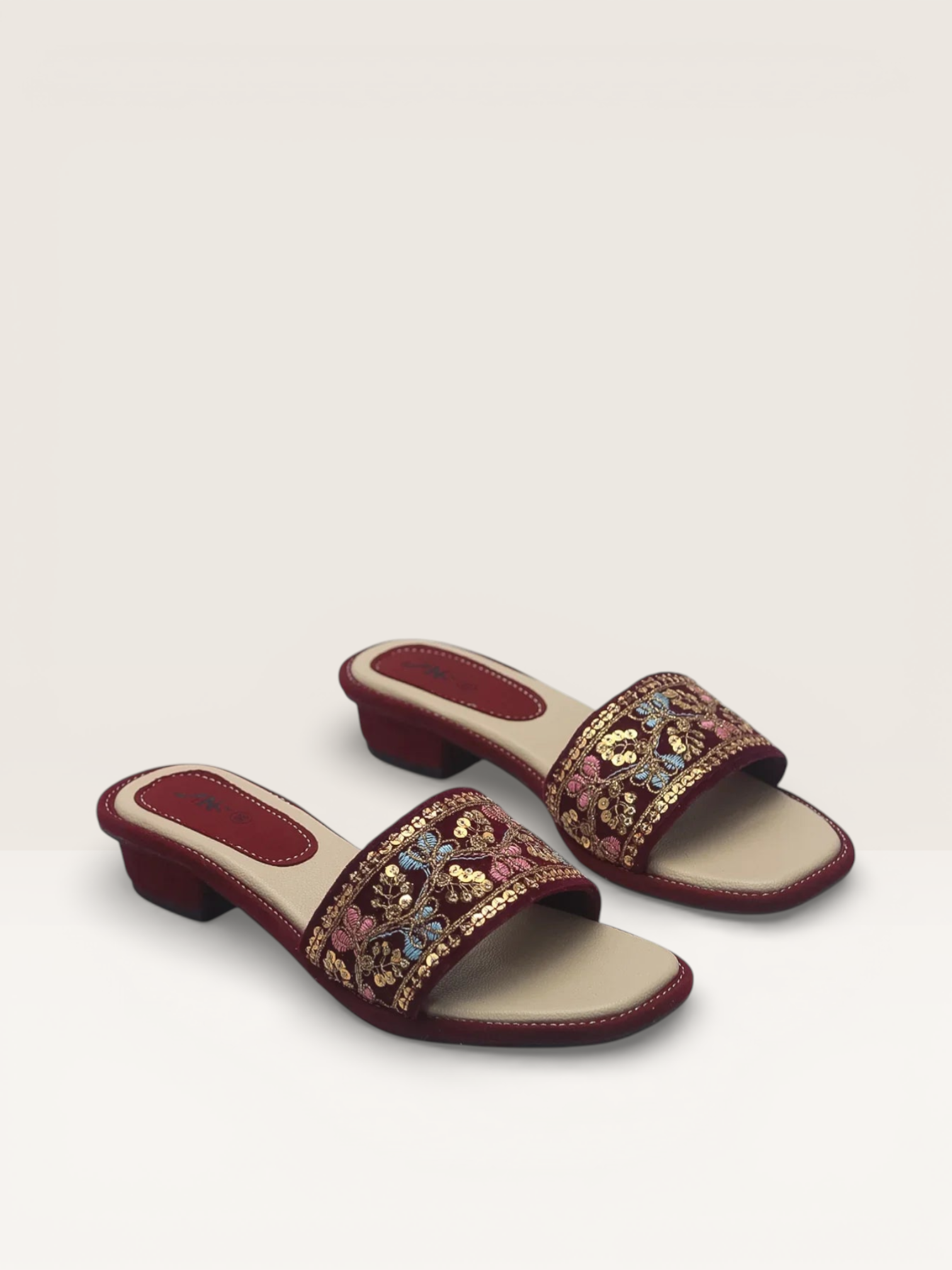 Prose Sandals | Embellished Heels for Girls for Festivities – Nawabi Shoes BD - Nawabi Shoes BD