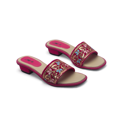 Prose Sandals | Embellished Heels for Girls for Festivities – Nawabi Shoes BD