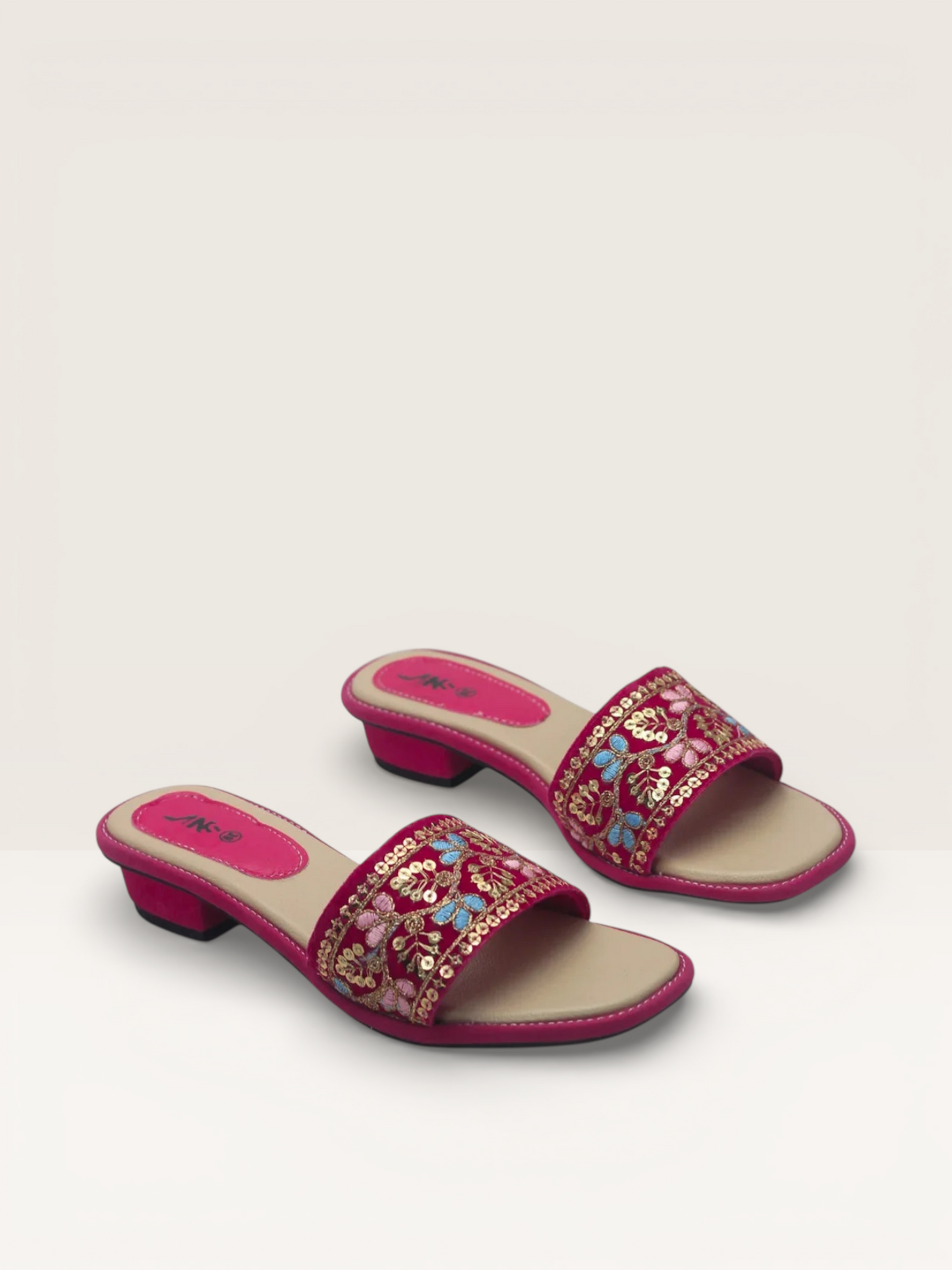 Prose Sandals | Embellished Heels for Girls for Festivities – Nawabi Shoes BD - Nawabi Shoes BD