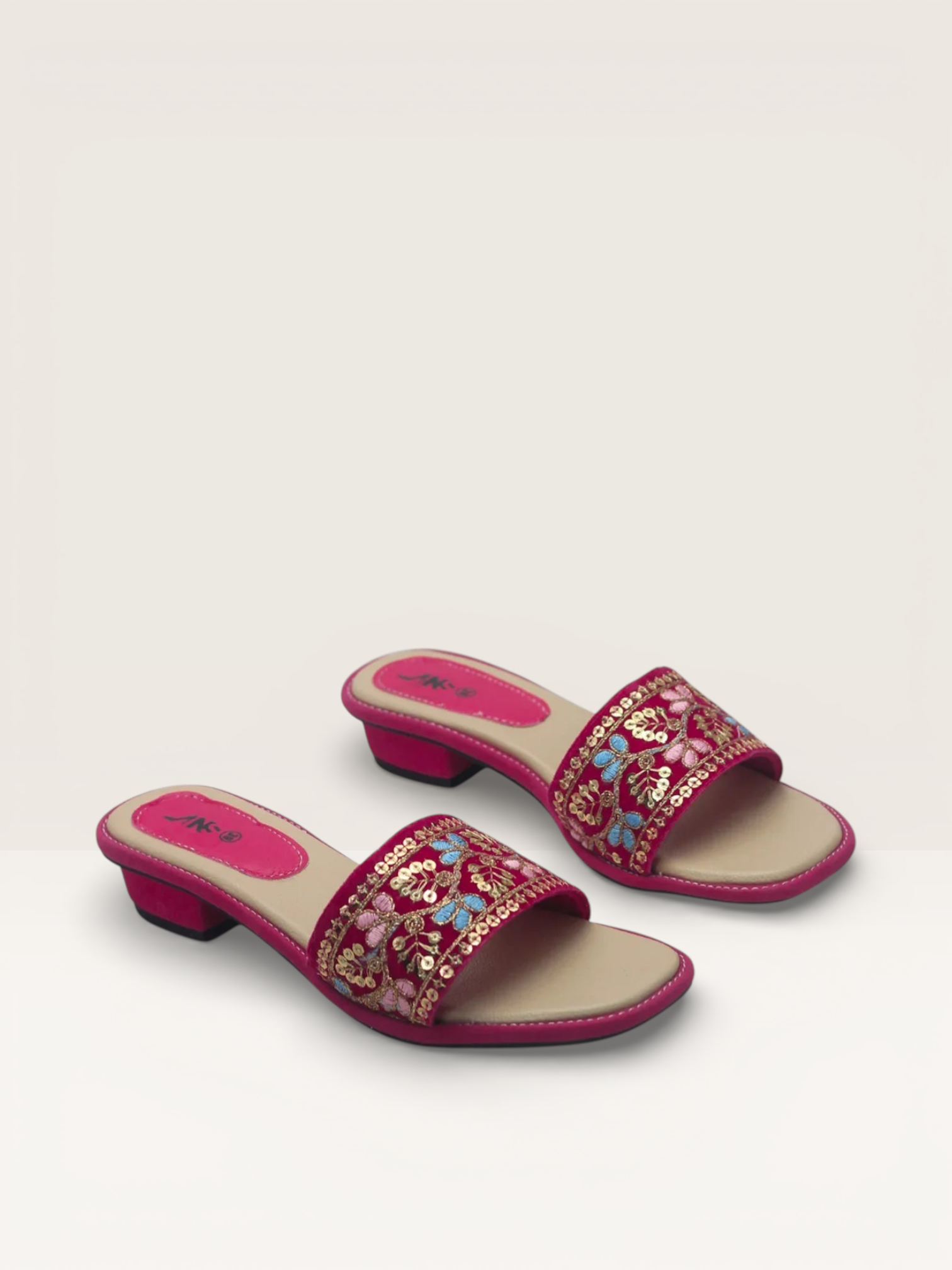 Prose Sandals | Embellished Heels for Girls for Festivities – Nawabi Shoes BD - Nawabi Shoes BD