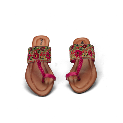 Sandals - Stylish Flat Kolhapuri Chappals for Women - Nawabi shoes bd